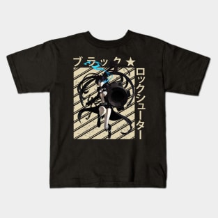 Fires of Desolation The Black Rock Shooter Chronicles Kids T-Shirt